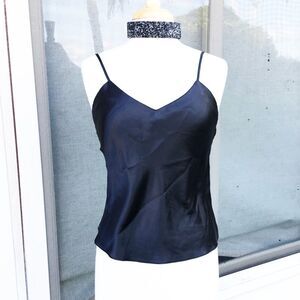 Vintage Godiva lingerie black camisole size Medium